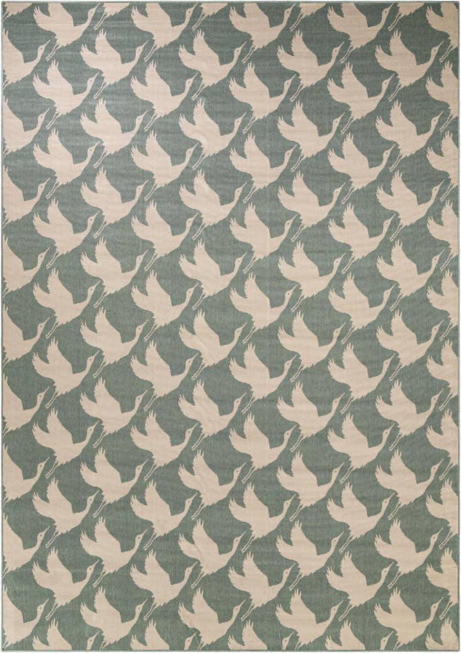 Detail image of 10' x 14' Easy-Clean Coastal Indoor / Outdoor Rug