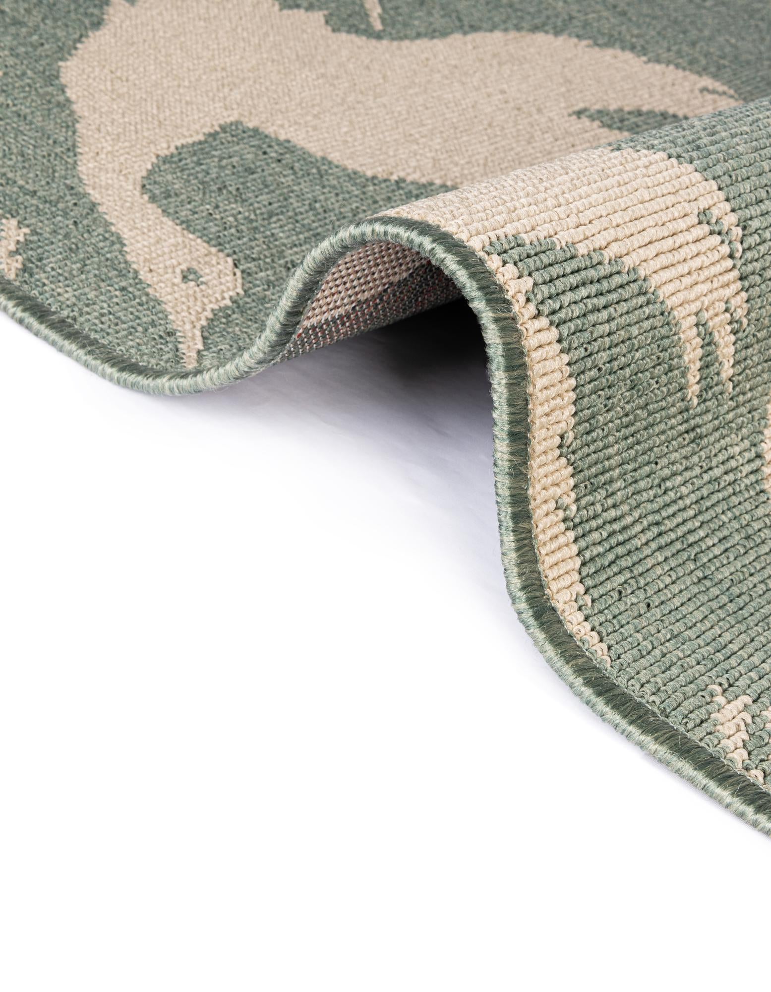 5' x 8' Easy-Clean Coastal Indoor / Outdoor Rug