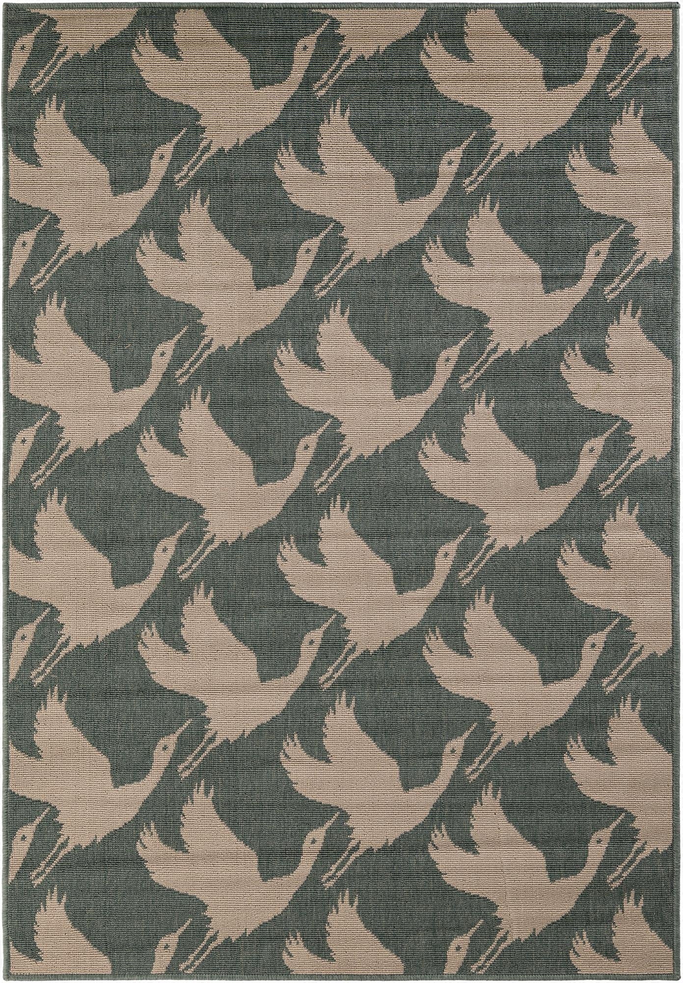 4' x 6'  Washable Coastal Indoor / Outdoor Rug