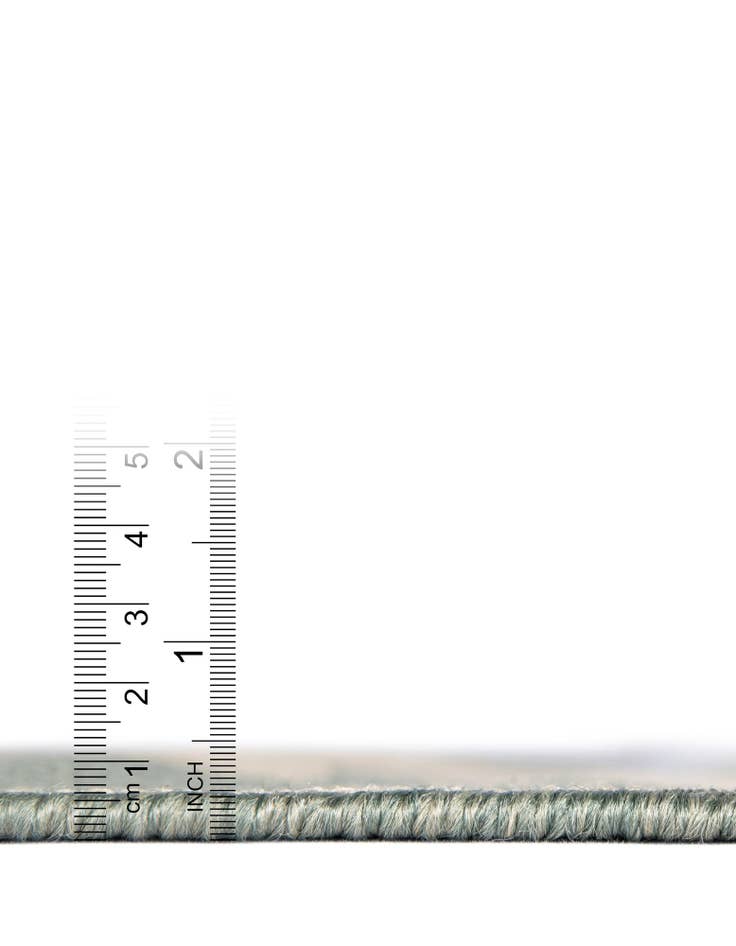 Detail image of 7' 10 x 7' 10  Washable Coastal Indoor / Outdoor Square Rug