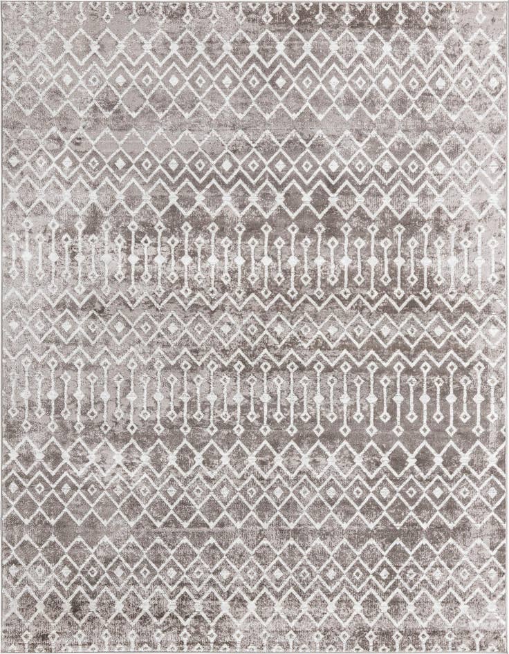 Detail image of 9' x 12' Bohemian Trellis Rug