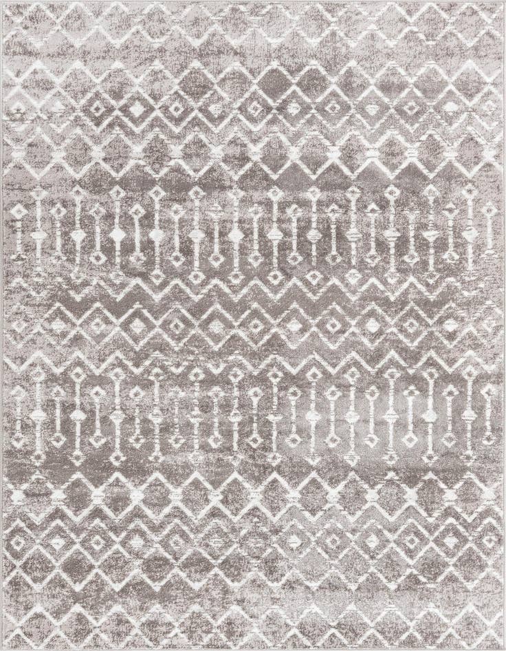 Detail image of 6' x 9' Bohemian Trellis Rug
