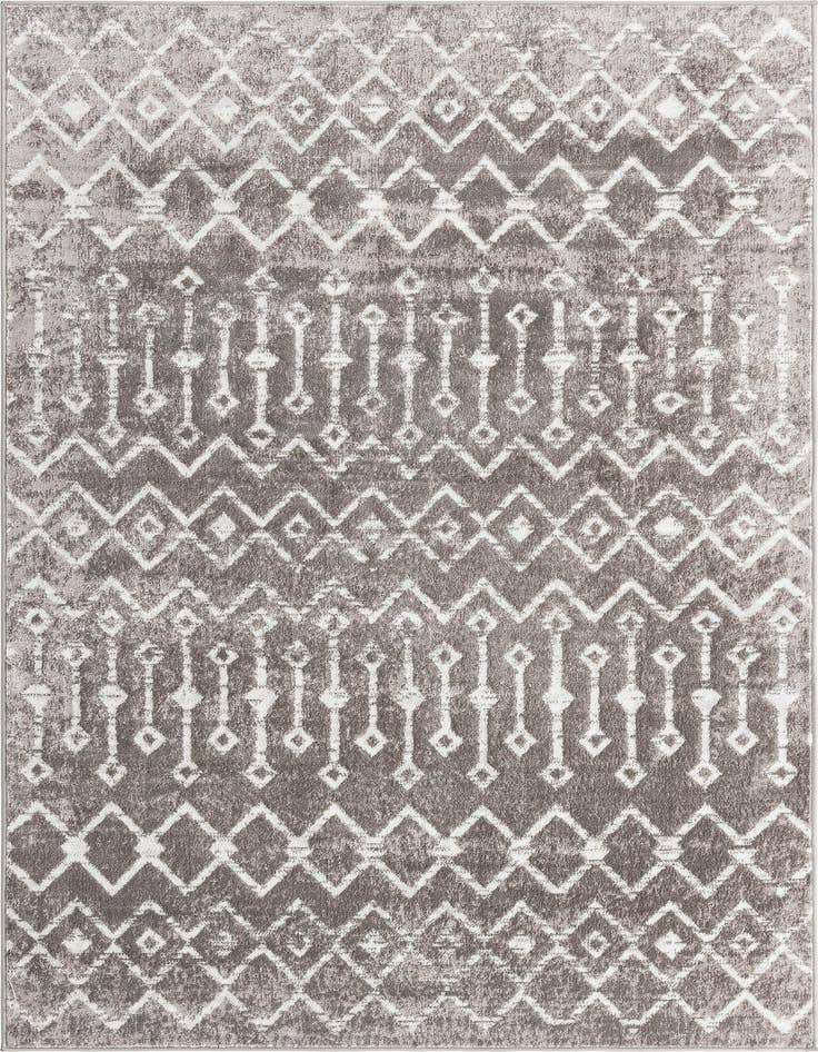 Detail image of 5' 3 x 8' Bohemian Trellis Rug