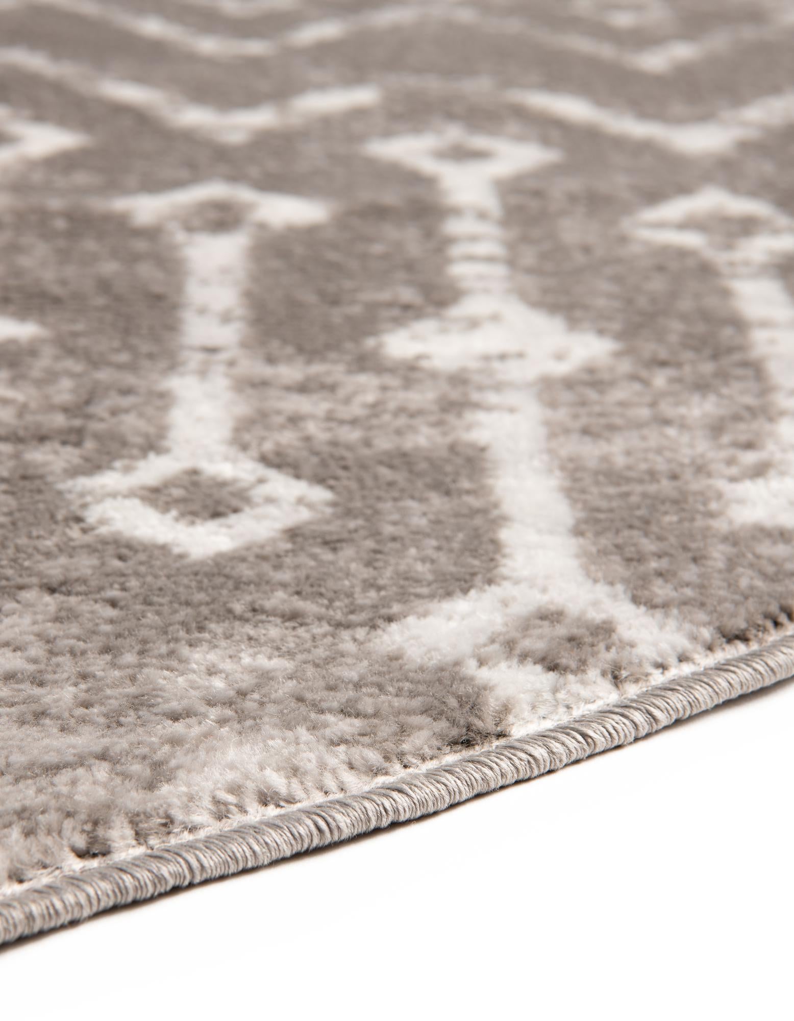 5' 3 x 5' 3 Bohemian Trellis Round Rug