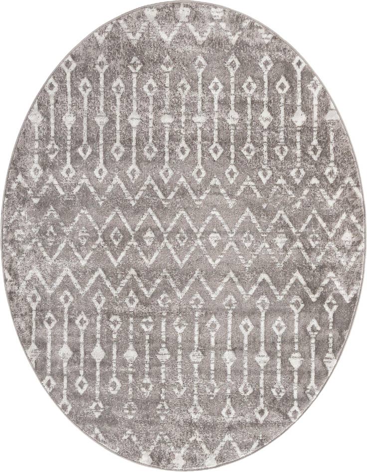 Detail image of 3' x 3' Bohemian Trellis Round Rug