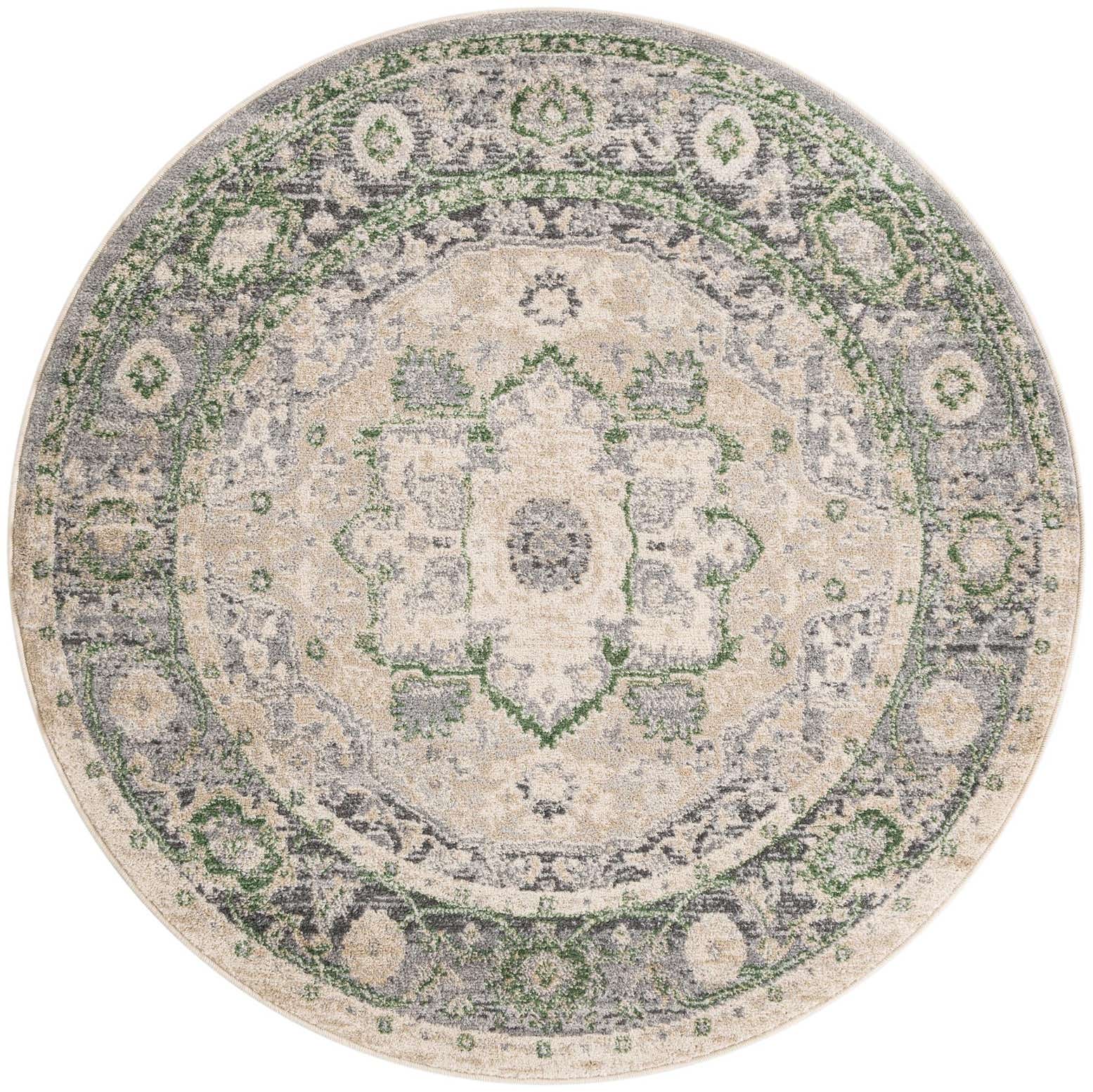 5' x 5' Madeline Vintage Round Rug