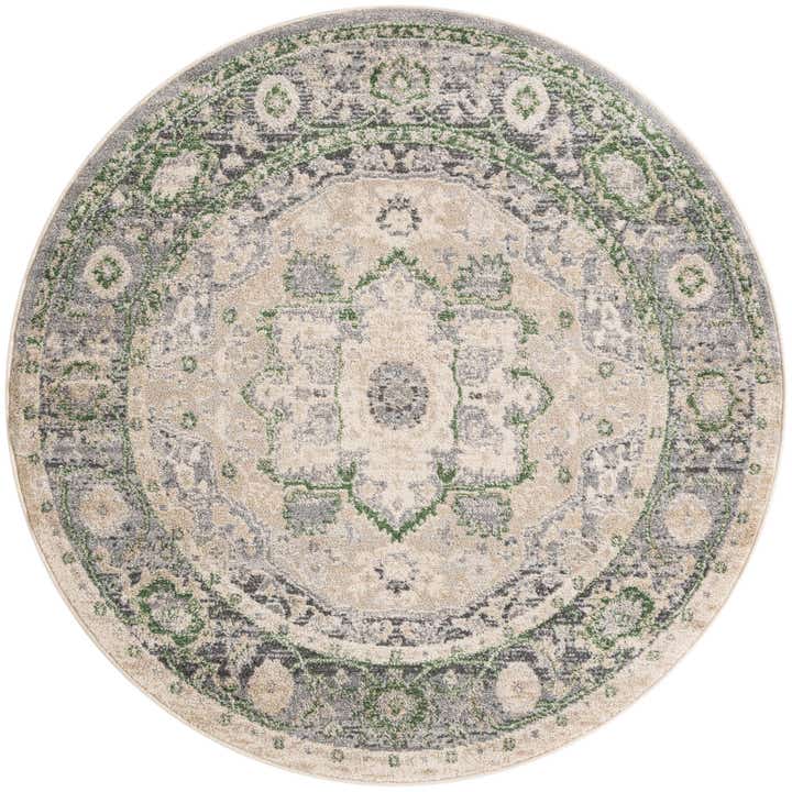 5' x 5' Madeline Vintage Round Rug