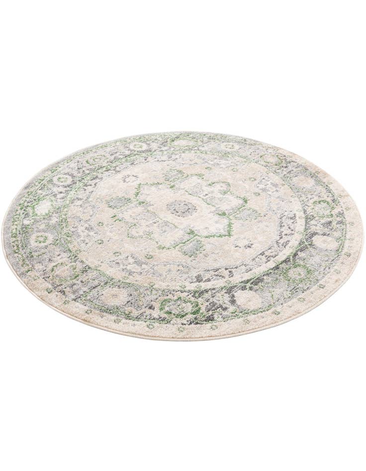 Detail image of 5' x 5' Madeline Vintage Round Rug