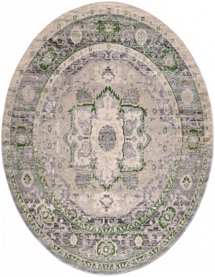 Detail image of 8' x 8' Madeline Vintage Round Rug