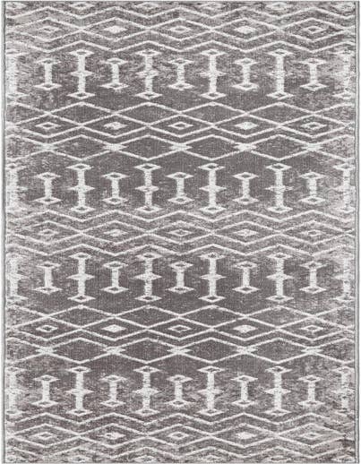 Detail image of 2' 7 x 13' Bohemian Trellis Runner Rug