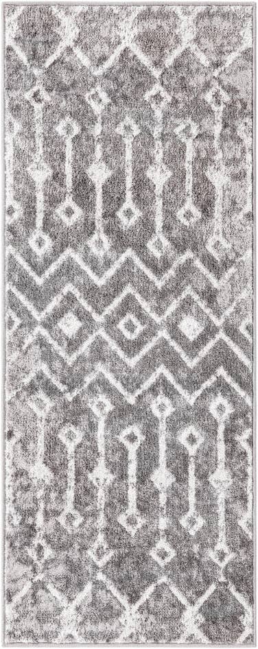 Detail image of 2' x 5' 3 Bohemian Trellis Runner Rug