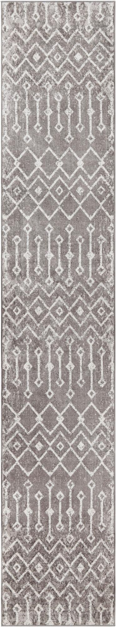 Primary image 2' 7 x 14' Bohemian Trellis Runner Rug
