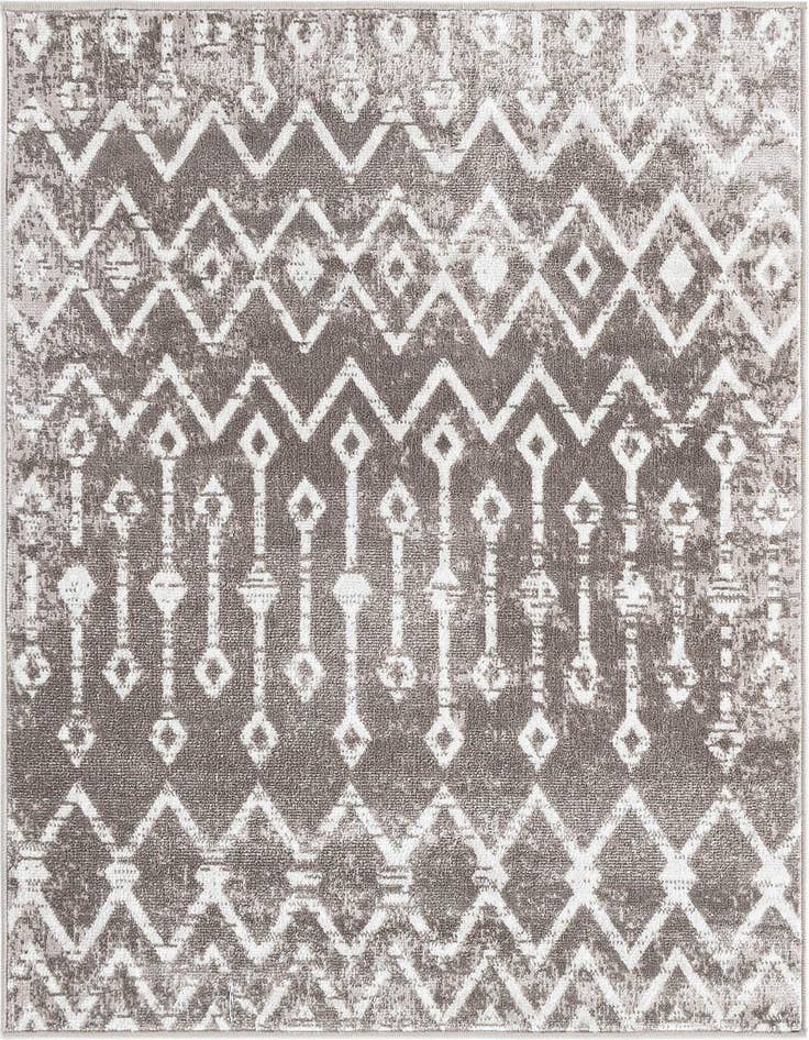 Detail image of 4' x 4' Bohemian Trellis Square Rug