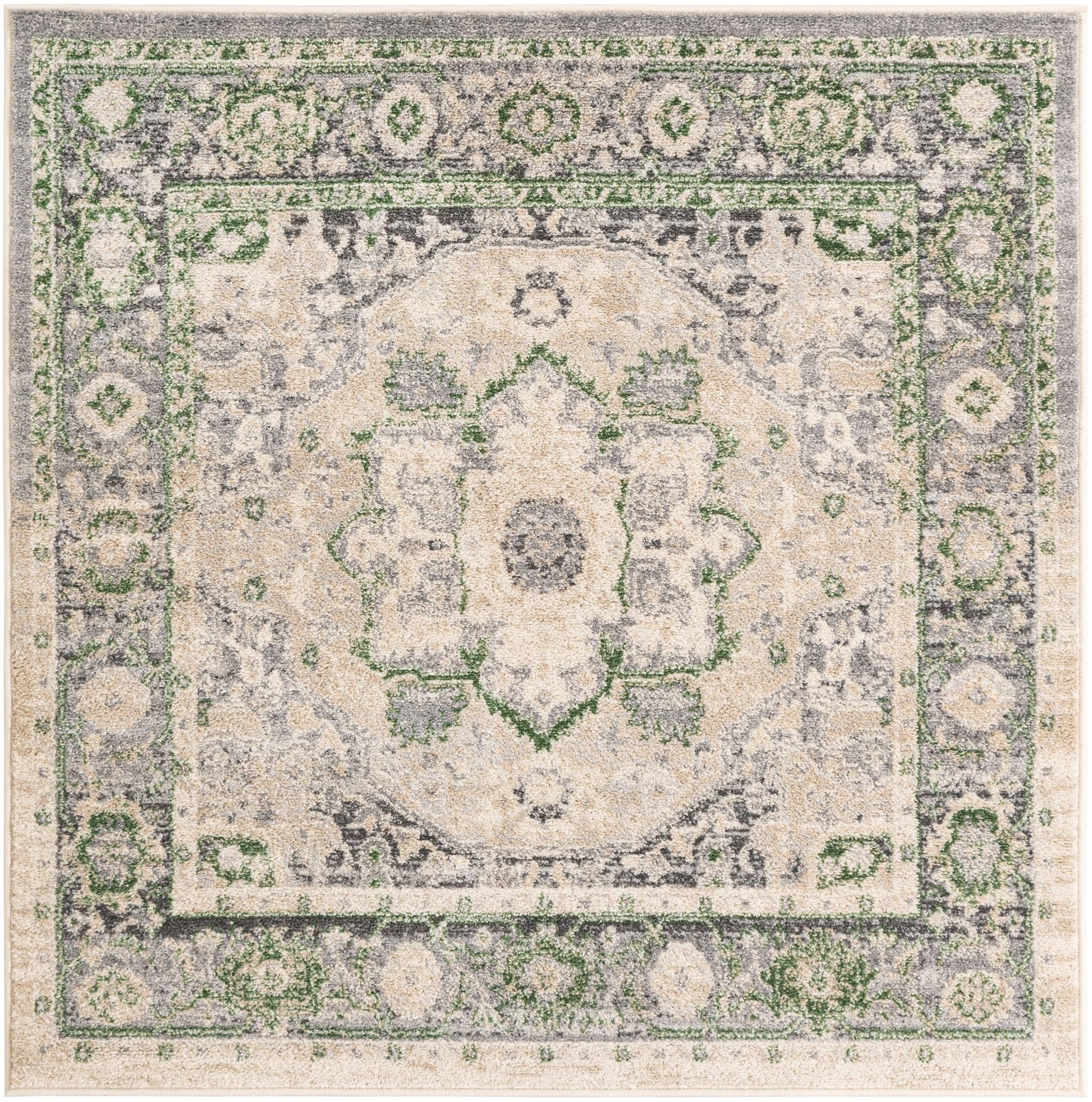5' x 5' Madeline Vintage Square Rug