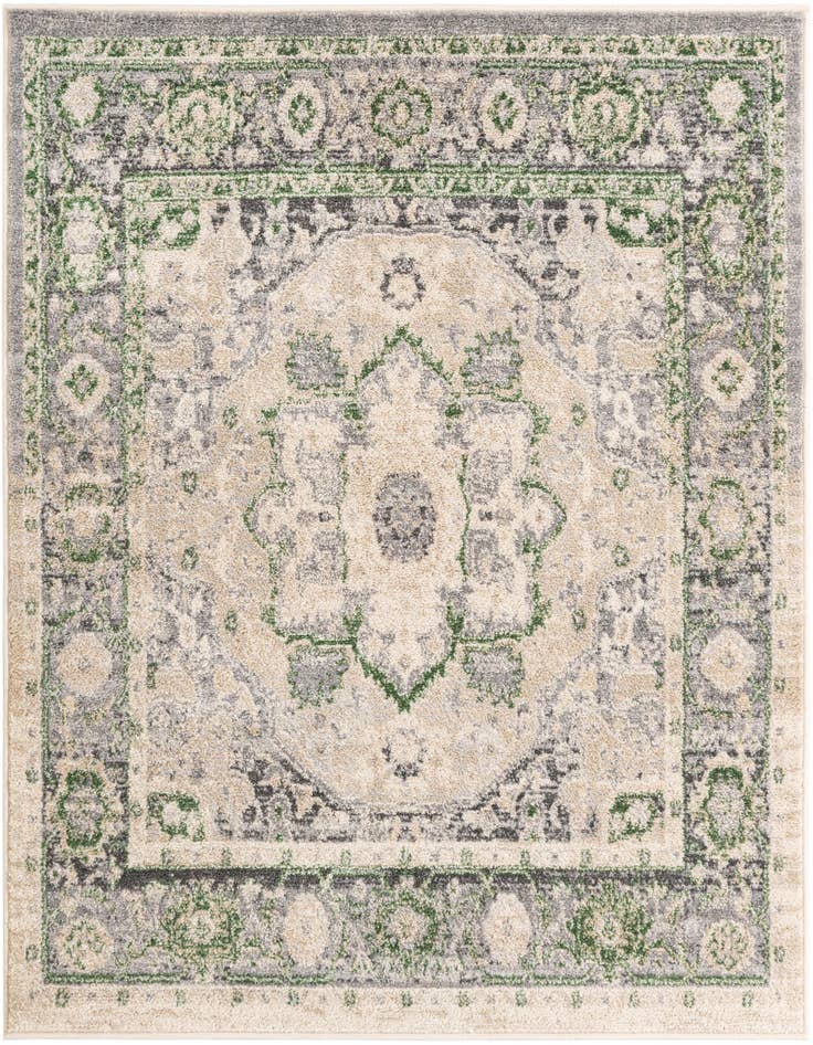 Detail image of 5' x 5' Madeline Vintage Square Rug