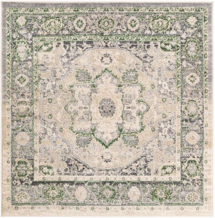 5' x 5' Madeline Vintage Square Rug