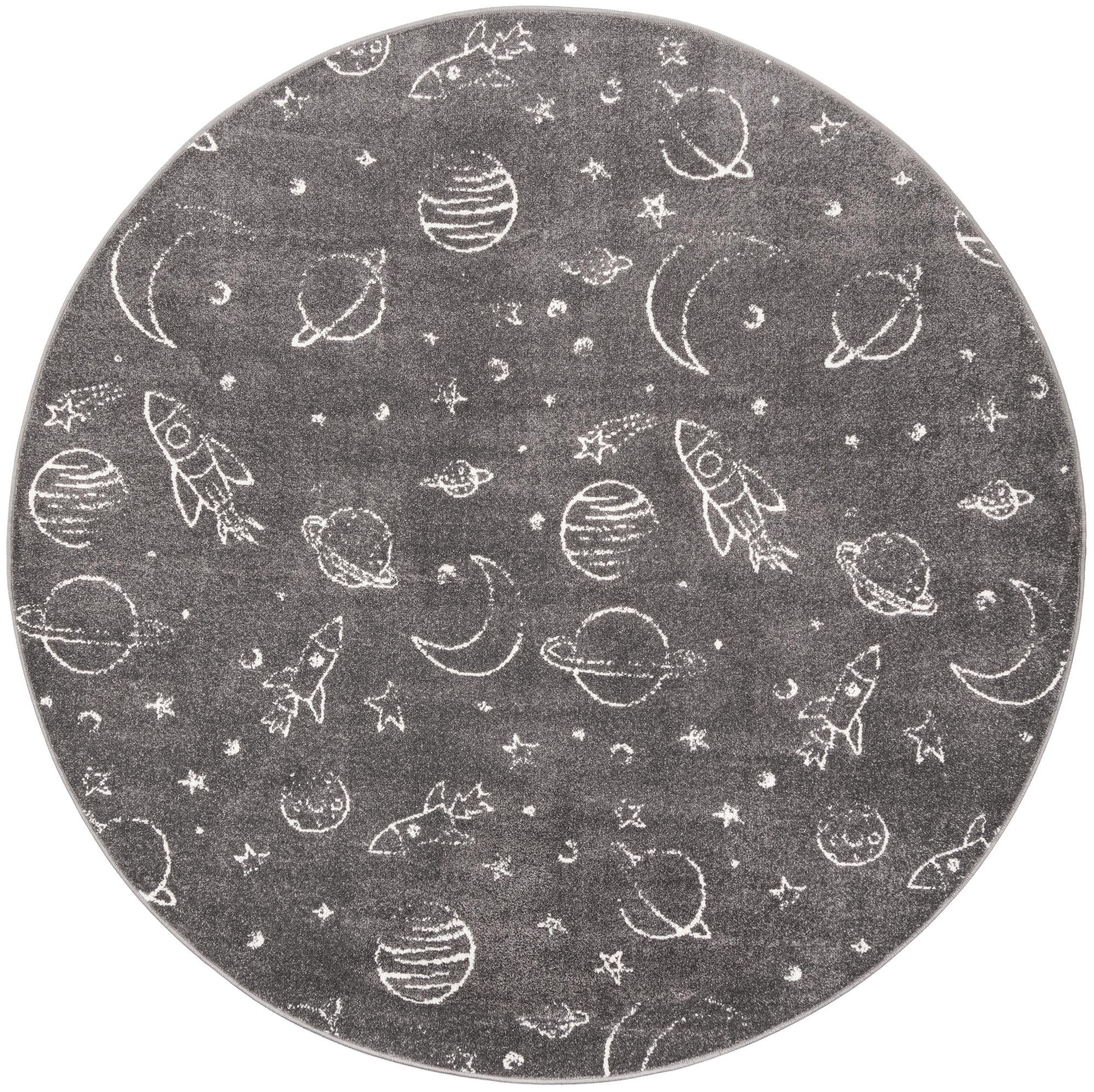 Summerhill · Pictoral rug, gray