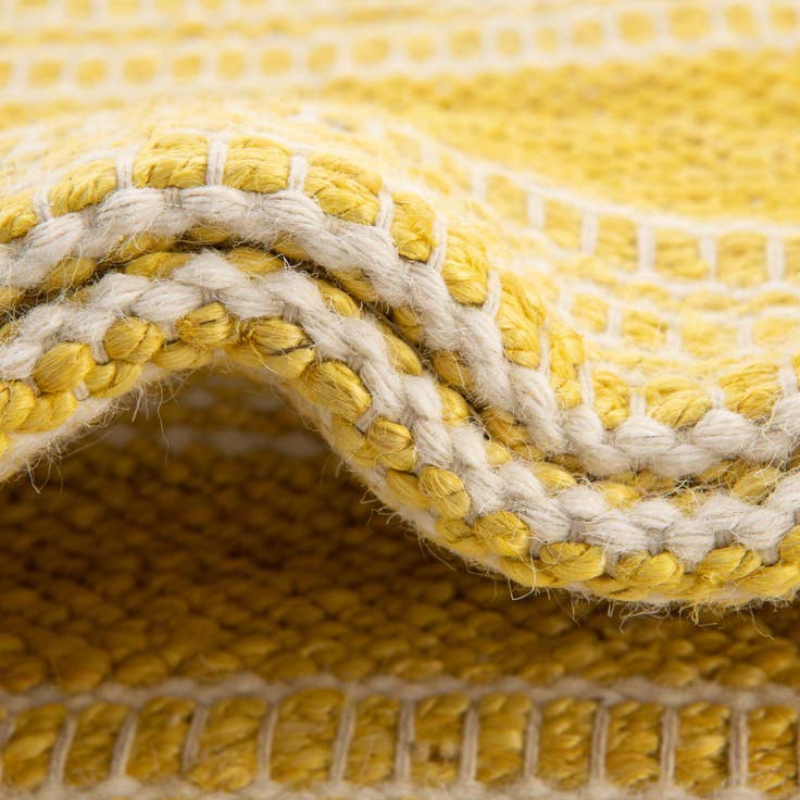 Detail image of 2' x 6' 1 Hand Woven Lariat Runner Rug