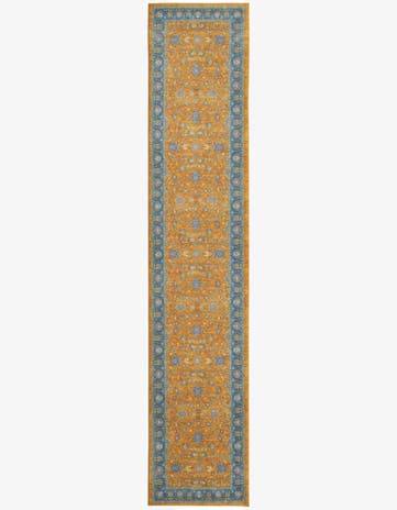 Sunshine Yellow Medina Runner Rug