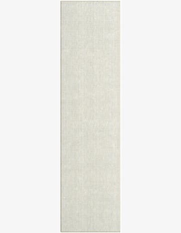 Swain · Solid round rug, ivory white