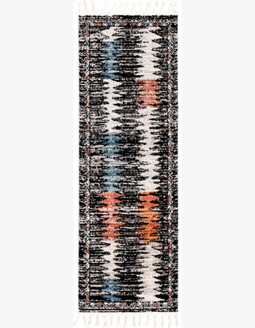 2' x 6' Sweeney · Border rug, multi
