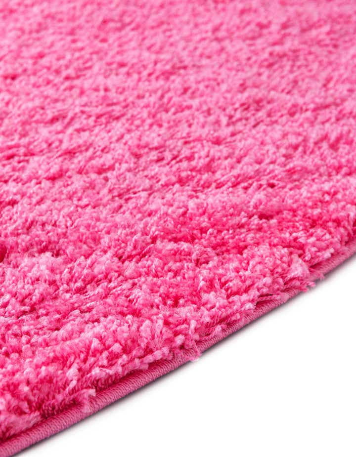 5' 3 x 8' Solid Shag Oval Rug