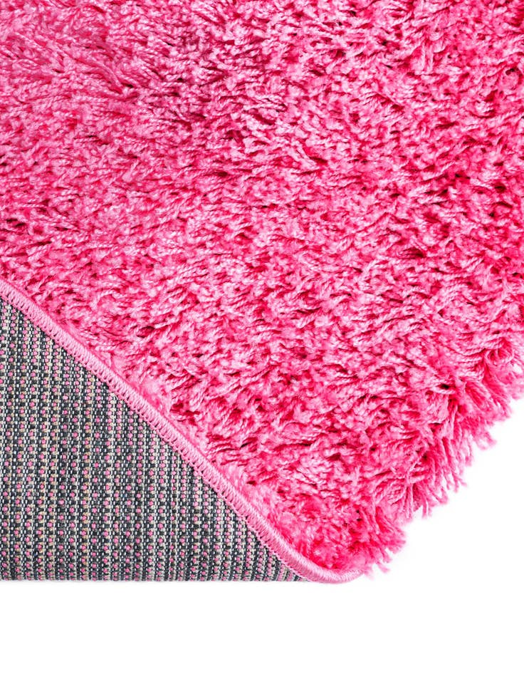 Detail image of 5' 3 x 8' Solid Shag Oval Rug