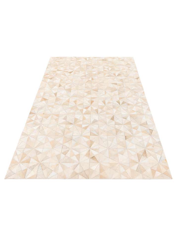 3' 11 x 6' Cowhide Stocks Rug