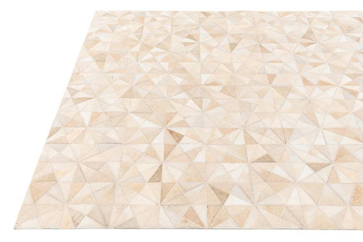 Detail image of 3' 11 x 6' Cowhide Stocks Rug