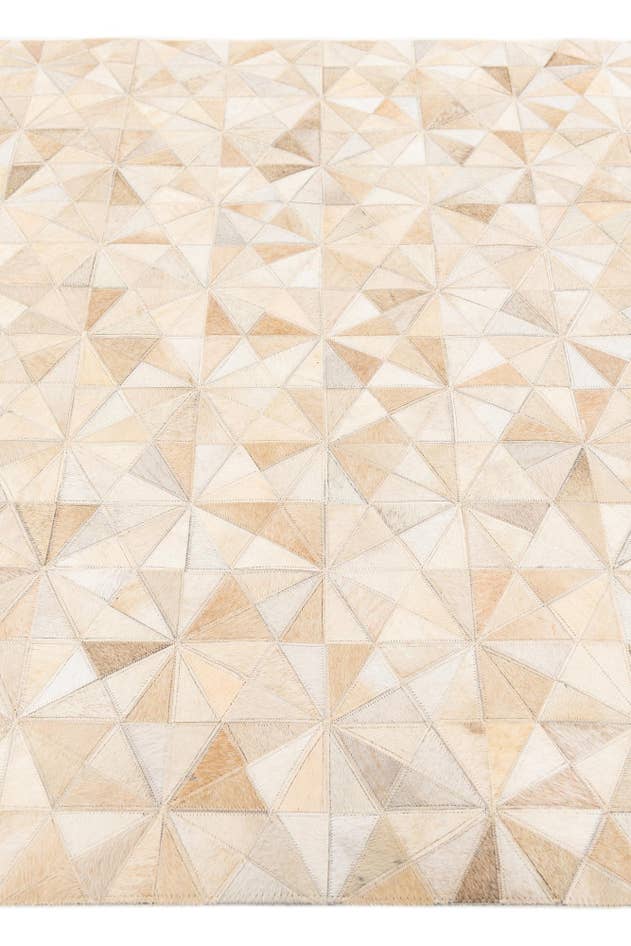 Detail image of 3' 11 x 6' Cowhide Stocks Rug