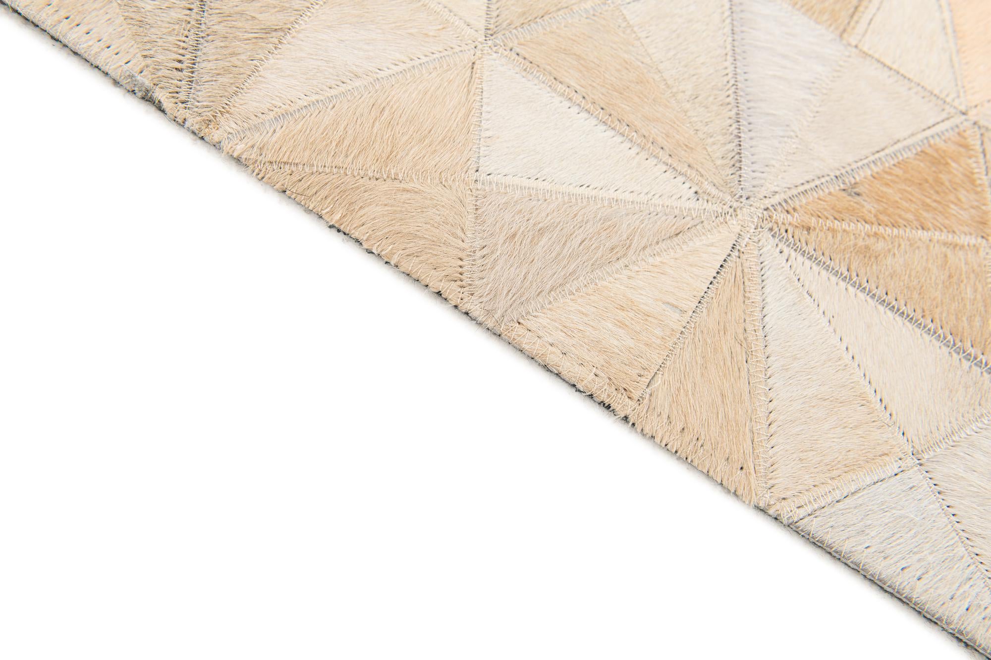 3' 11 x 6' Cowhide Stocks Rug