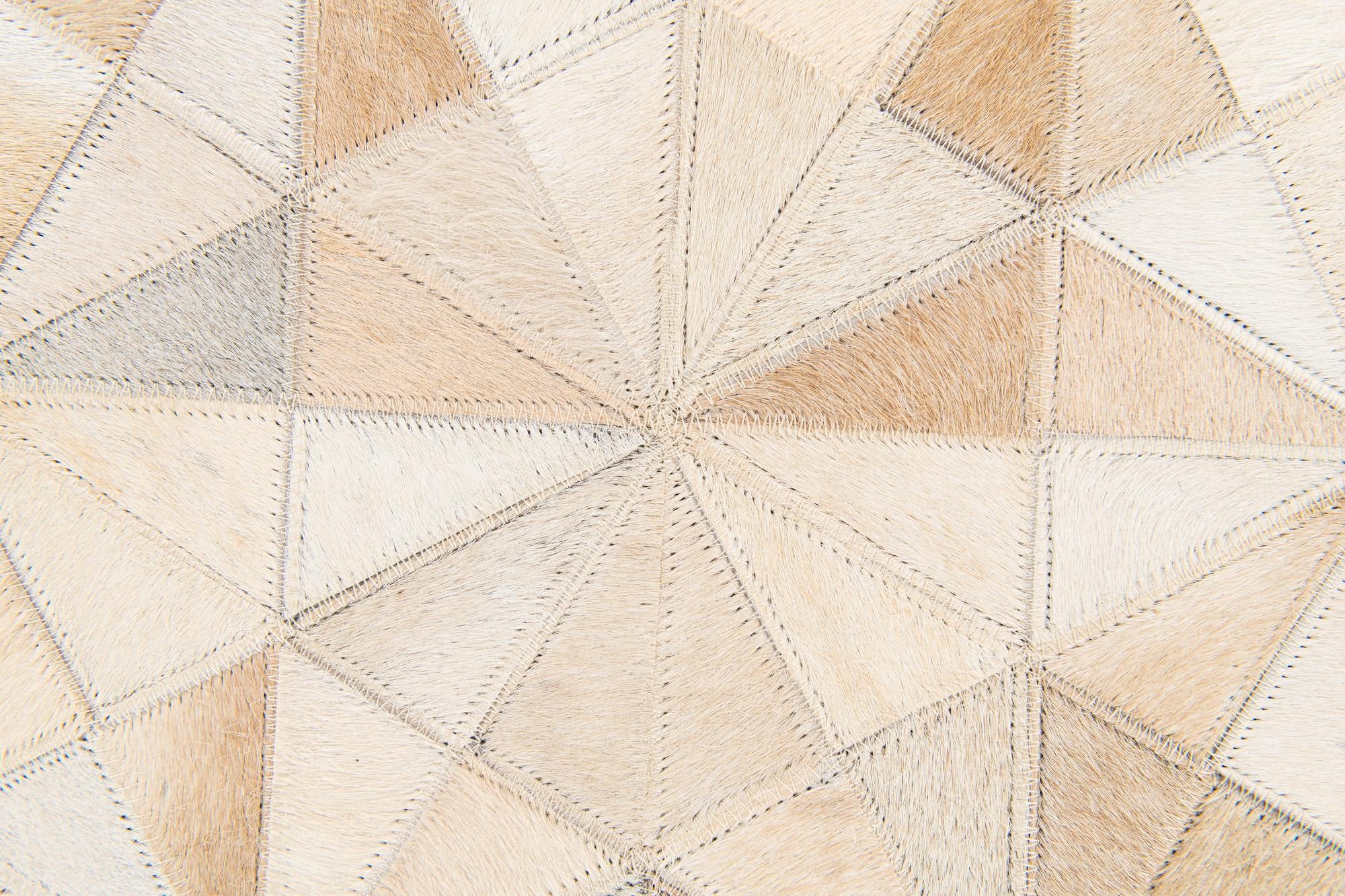 3' 11 x 6' Cowhide Stocks Rug