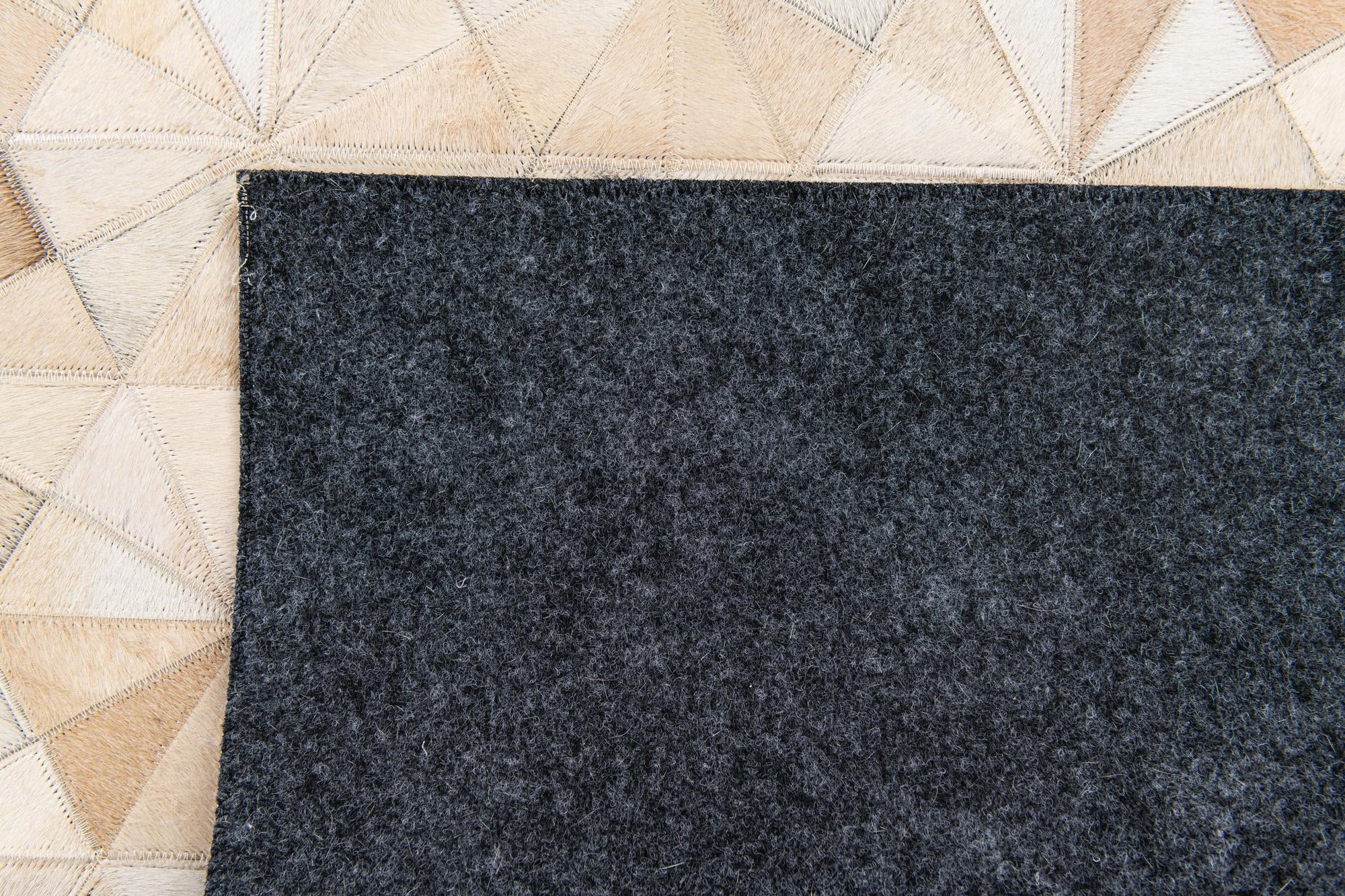 3' 11 x 6' Cowhide Stocks Rug