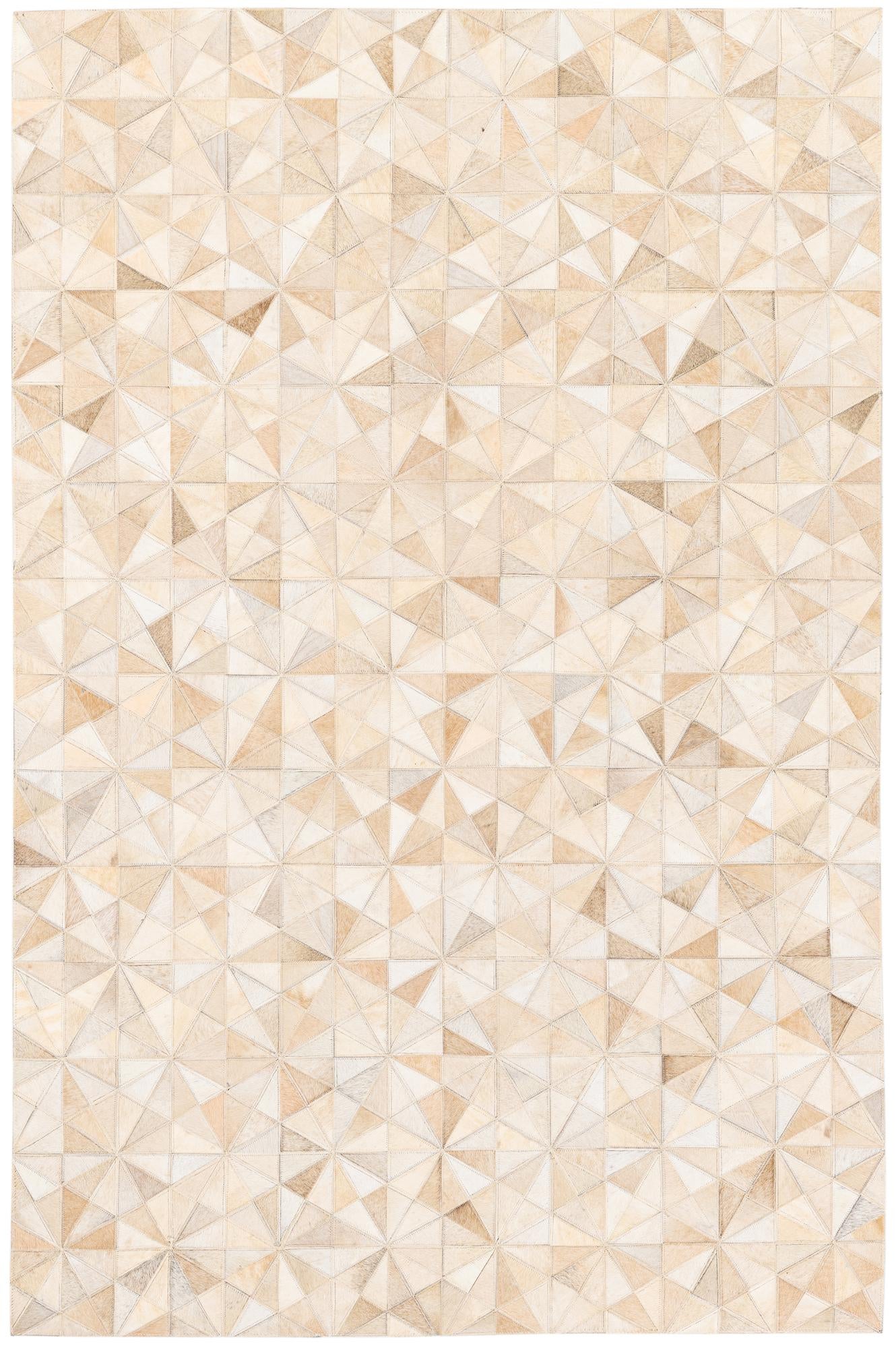 3' 11 x 6' Cowhide Stocks Rug