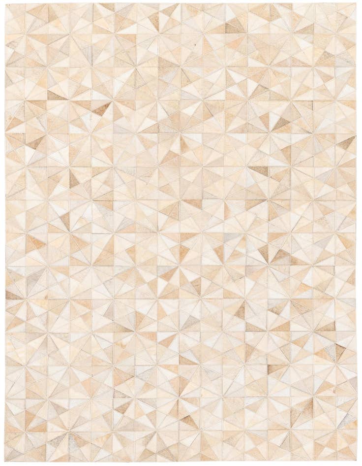 Detail image of 3' 11 x 6' Cowhide Stocks Rug