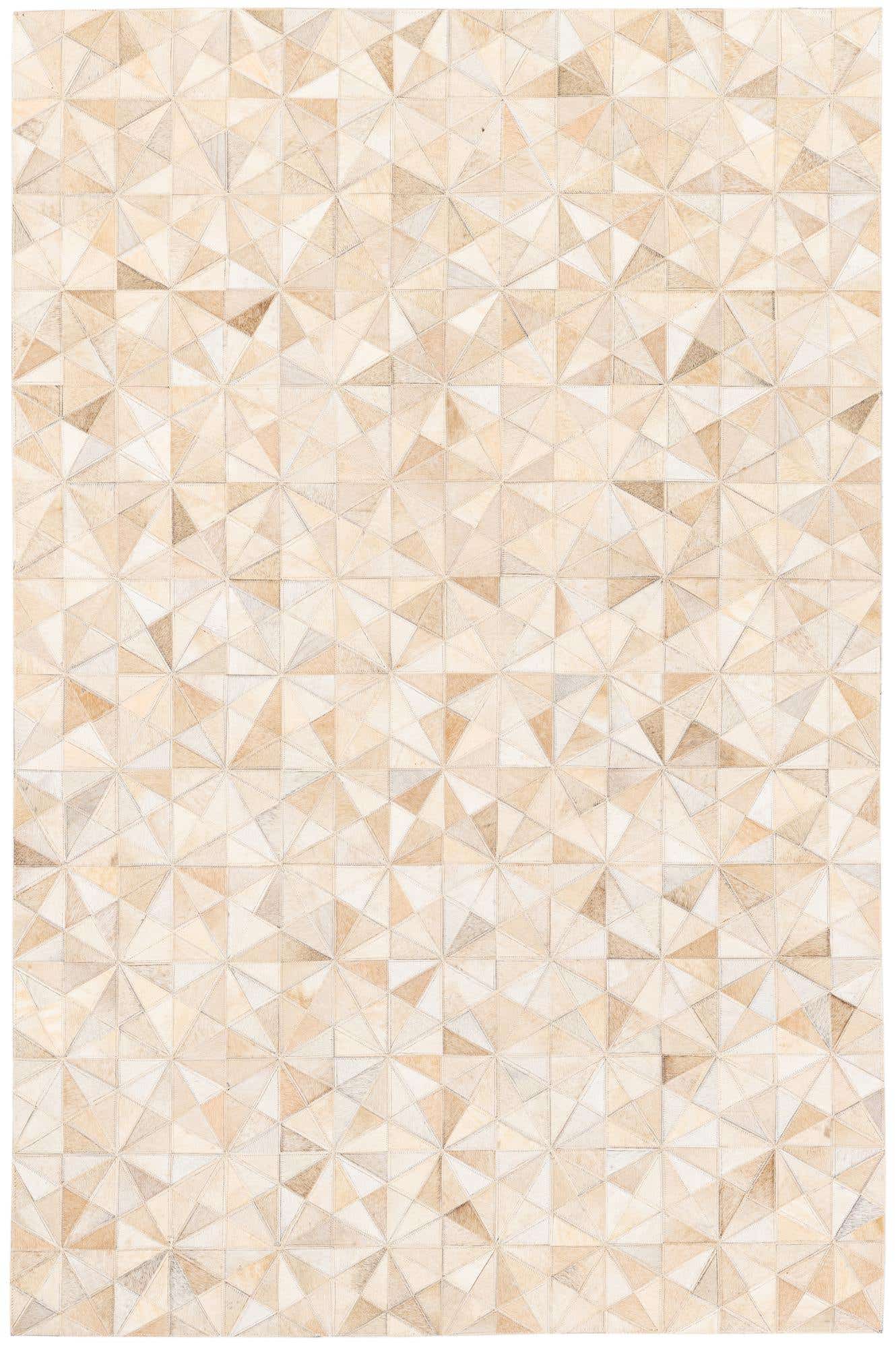 3' 11 x 6' Cowhide Stocks Rug