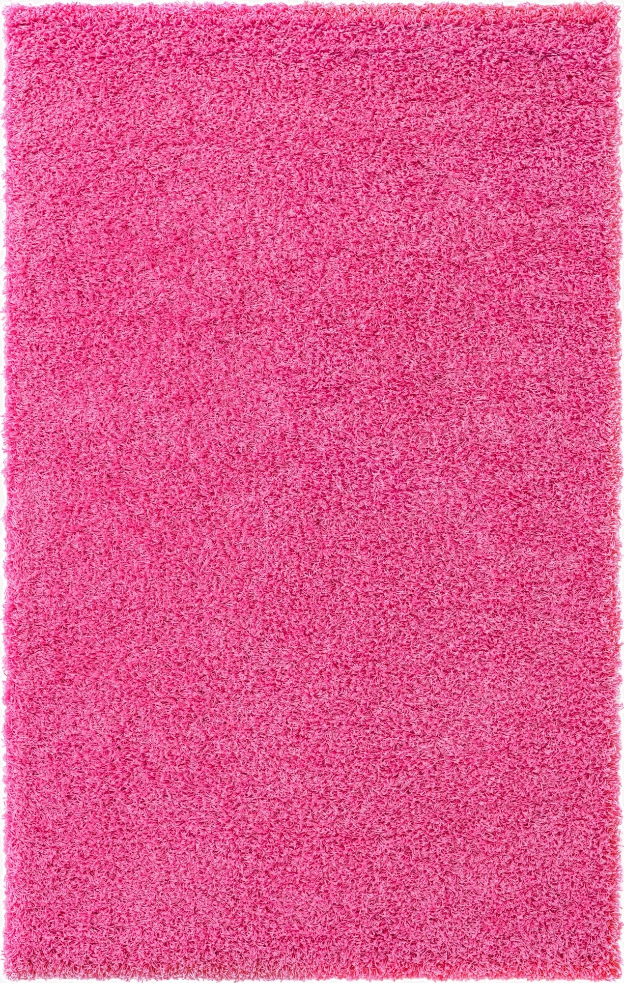 5' 3 x 8' Solid Shag Rug