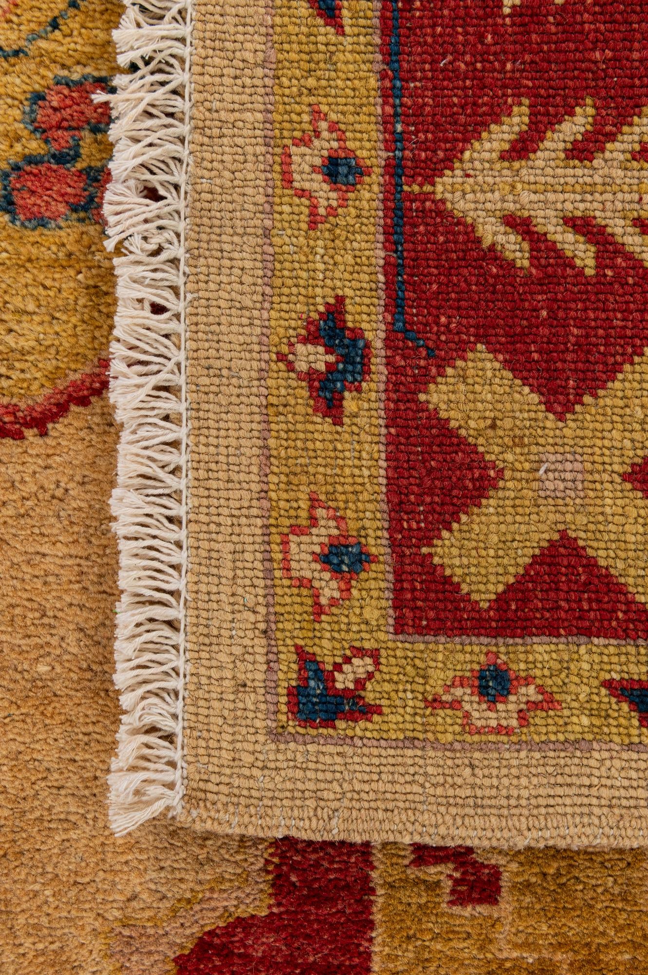 3' 5 x 5' 1 Hand Knotted Ziegler Wool Rug