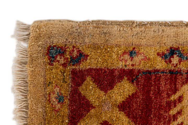 3' 5 x 5' 1 Hand Knotted Ziegler Wool Rug