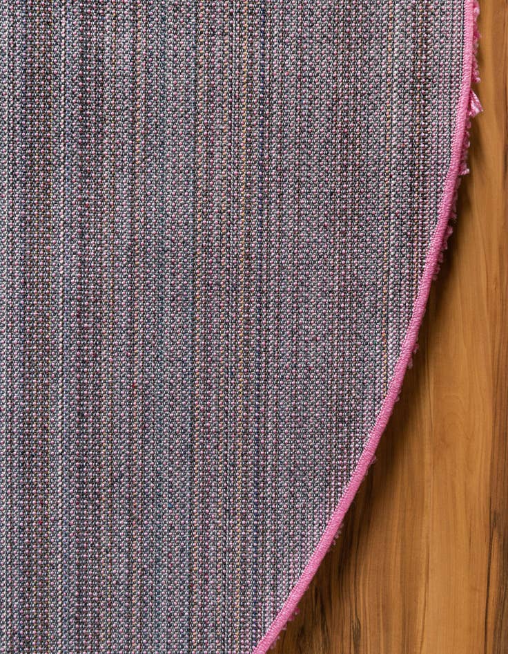 Detail image of 4' x 4' Solid Shag Round Rug