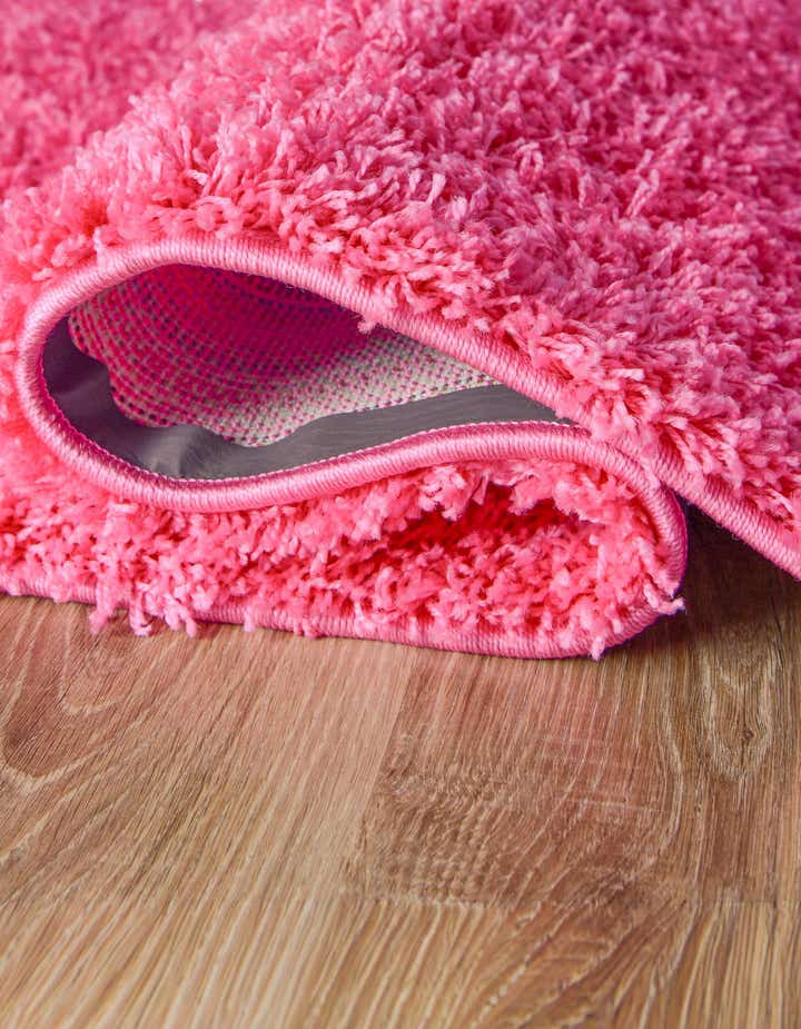 7' 10 x 7' 10 Solid Shag Round Rug