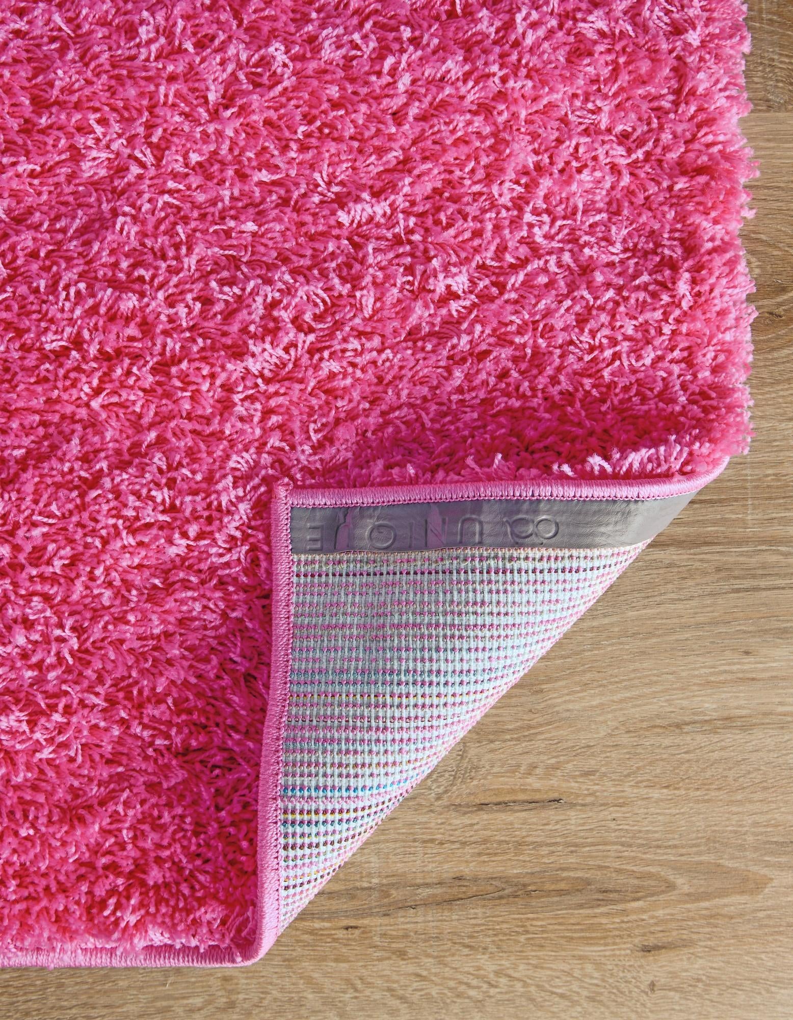2' 7 x 12' Solid Shag Runner Rug
