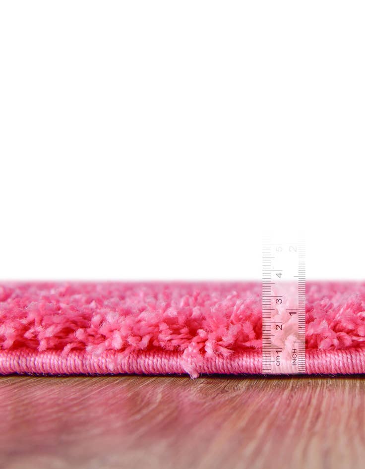 Detail image of 2' x 8' Solid Shag Runner Rug
