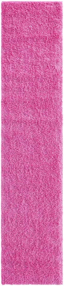 Detail image of 2' 7 x 12' Solid Shag Runner Rug