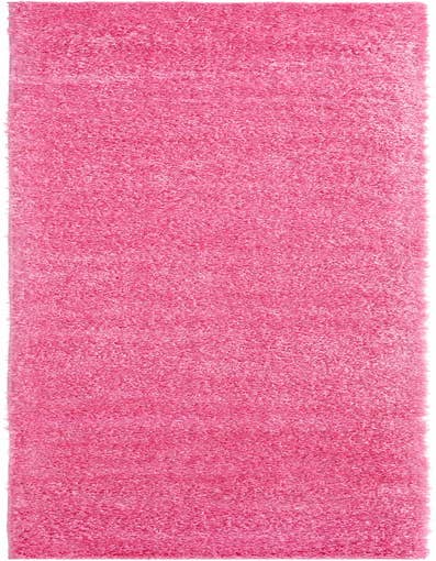 Detail image of 2' 7 x 14' Solid Shag Runner Rug