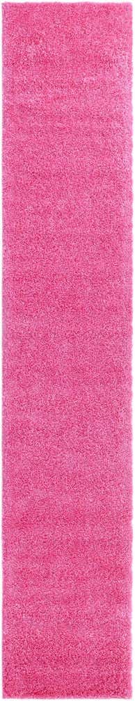 2' 7 x 14' Solid Shag Runner Rug