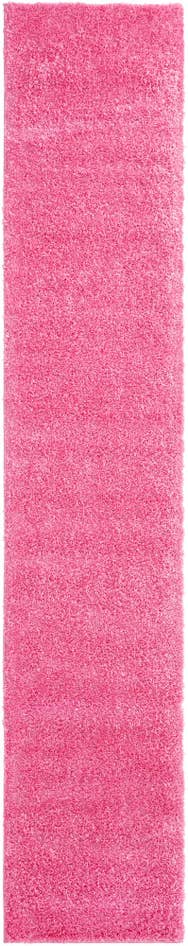 Detail image of 2' 7 x 14' Solid Shag Runner Rug