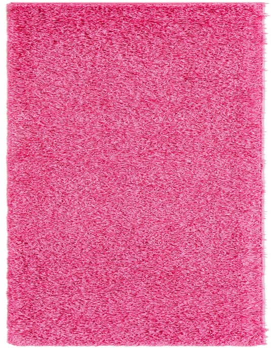 Detail image of 2' x 8' Solid Shag Runner Rug