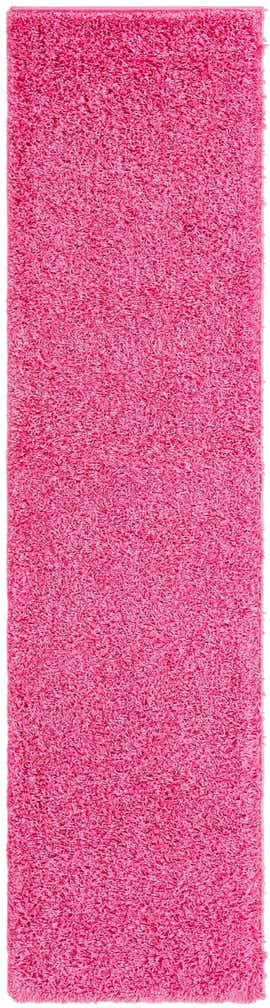 2' x 8' Solid Shag Runner Rug