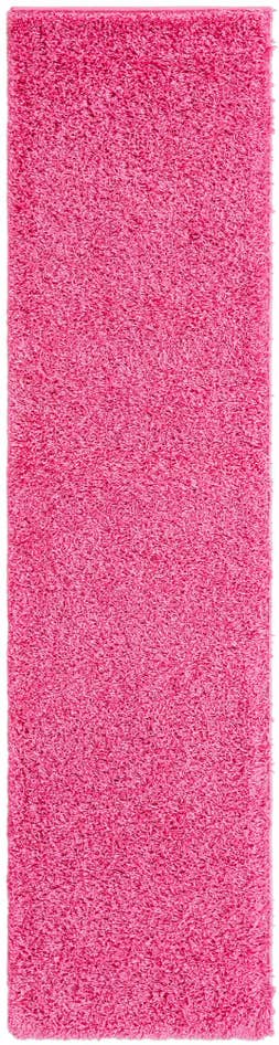 Detail image of 2' x 8' Solid Shag Runner Rug